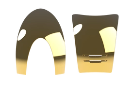 Panele KEP 2.0 Gold Mirror - przód + tył