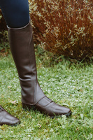 Sztyblety Dy'on Front Zipper - brązowe