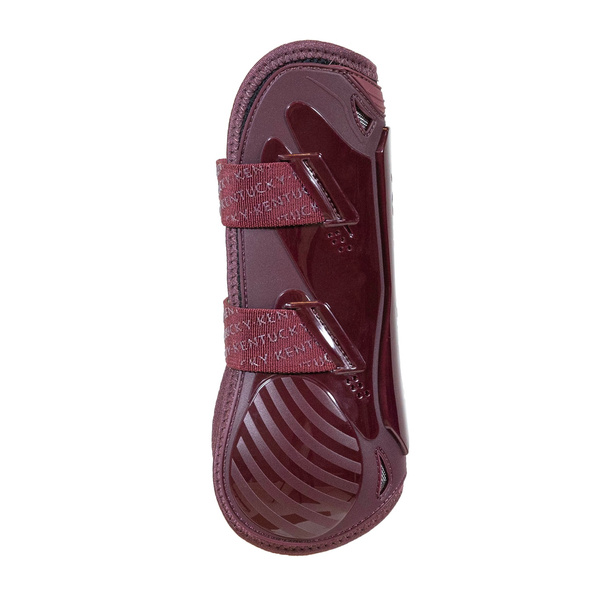 Kentucky Bamboo Tendon Boots Elastic na przednie nogi - bordowe