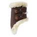 Kentucky ochraniacze Sheepskin Elastic - brązowe