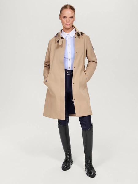 Trench Tommy Hilfiger Edinburgh Tech - beżowy