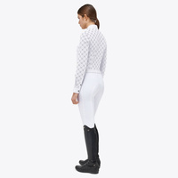 Koszula konkursowa Mini Orbit Flock Printed Jersey Cavalleria Toscana CAD246 - biała