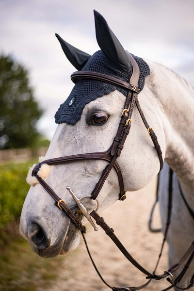 Nauszniki Samshield FlyShield Swarovski - antracytowe