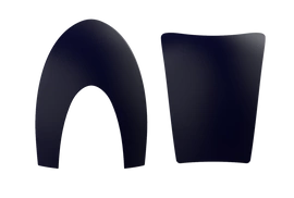 Panele KEP 2.0 Leather Blue Royal - przód + tył