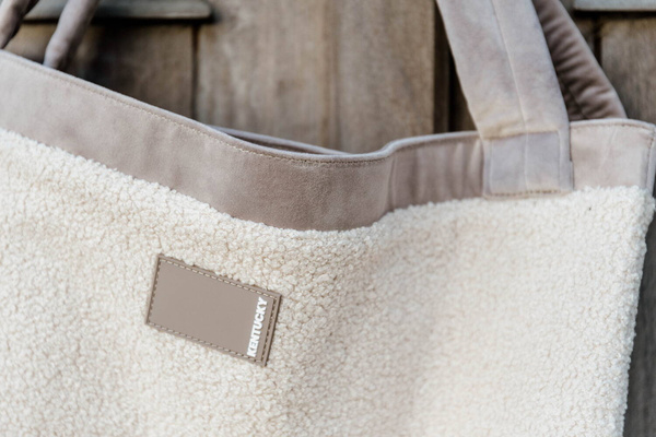 Kentucky torba Teddy Fleece - beż