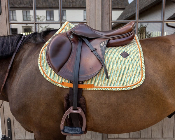 Kentucky czaprak Velvet Printing - multikolor