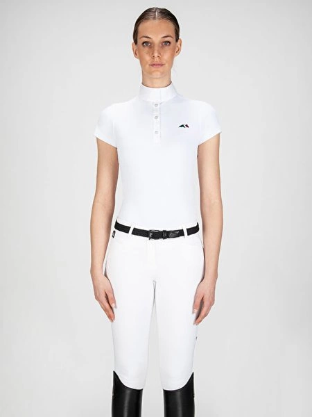 Koszula konkursowa Equiline Isabel - biała