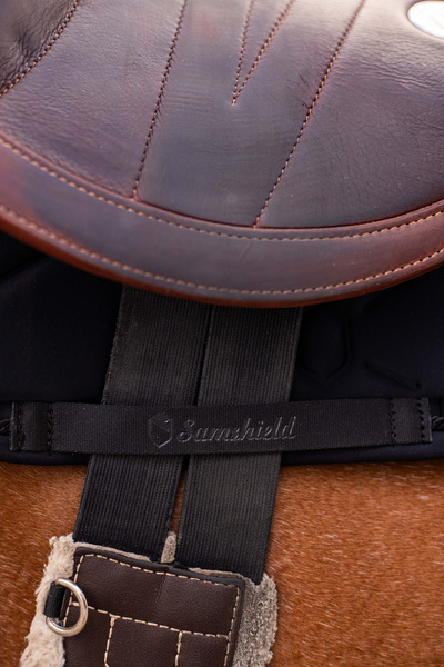 Czaprak Samshield SpineShield Jump Emroidery - czarny