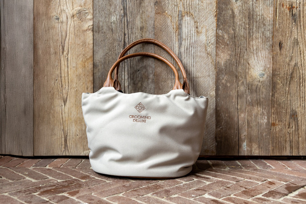 Torba na szczotki Bag Canvas Kentucky Grooming Deluxe - beżowa