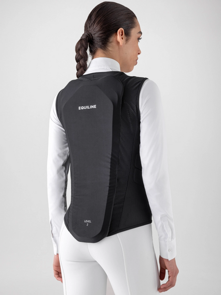 Kamizelka ochronna Equiline XCUDO unisex - czarna