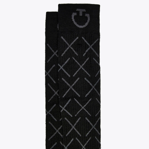 Zimowe skarpetki Cavalleria Toscana Wool - czarne
