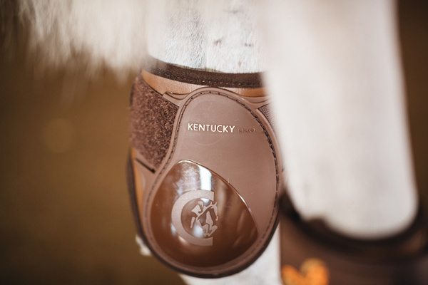 Kentucky ochraniacze Young Horse - brązowe