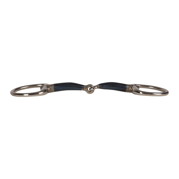 Velari wędzidło Eggbutt Single Jointed Sweet Iron 14 mm
