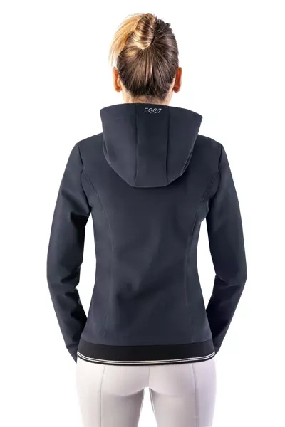 Damska kurtka Hoody Ego7 - granatowa