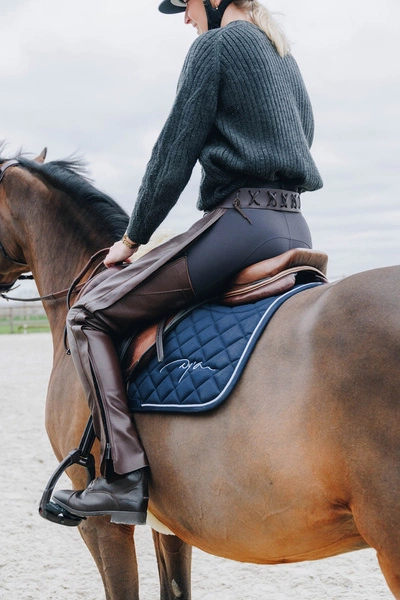 Czapsy Leather Long Chaps Dy'on - brąz