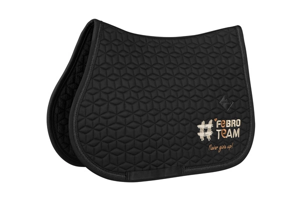 Czaprak #FebroTeam Kentucky Glitter Rope - czarny/brąz