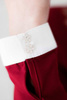 Koszula konkursowa Fleur de Lys Equestrian Ruby - bordowa