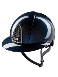 Kask KEP Cromo 2.0 POLO Shine - granatowy z granatowymi paskami