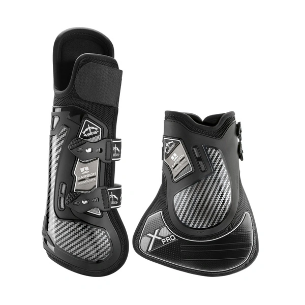 Veredus ochraniacze na tył Carbon Gel Absolute X Pro - czarne