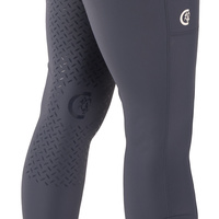 Damskie legginsy Kentucky Classic z pełnym lejem - niebieskie
