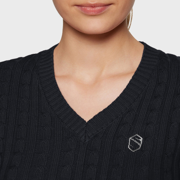 Sweter Samshield Lisa Twisted - czarny