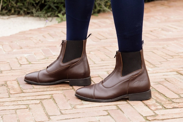 Sztyblety Dy'on Front Zipper - brązowe