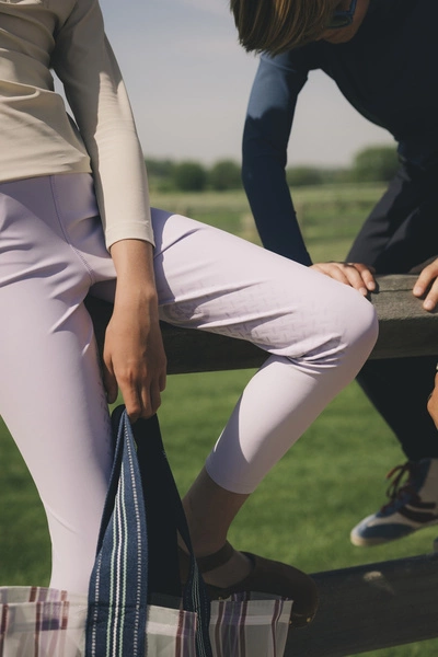 Dziewczęce bryczesy z lejem kolanowym Kentucky Miami - jasny fiolet