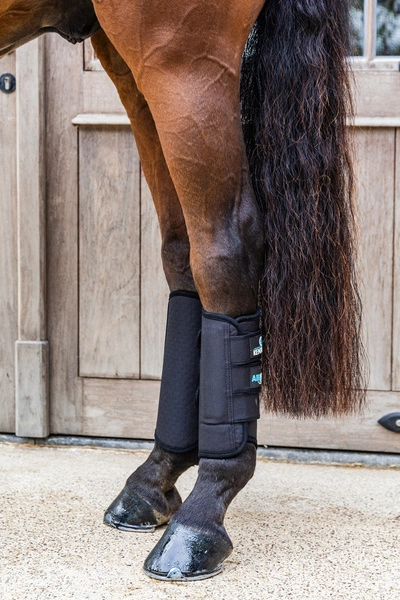 Kentucky ochraniacze na tył Eventing Boots 3D Air Flow - czarne