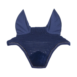 Kentucky nauszniki Velvet Pearls - granatowe