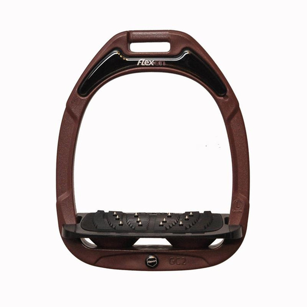 Strzemiona Flex-On Green Composite Inclined Ultra Grip - Burgundy/Black/Burgundy