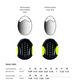 Kask KEP Smart NOVA POLO Polish - brązowy z beżowymi paskami