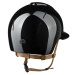 Kask KEP Smart NOVA POLO Polish Star Black - czarny z brązowymi paskami