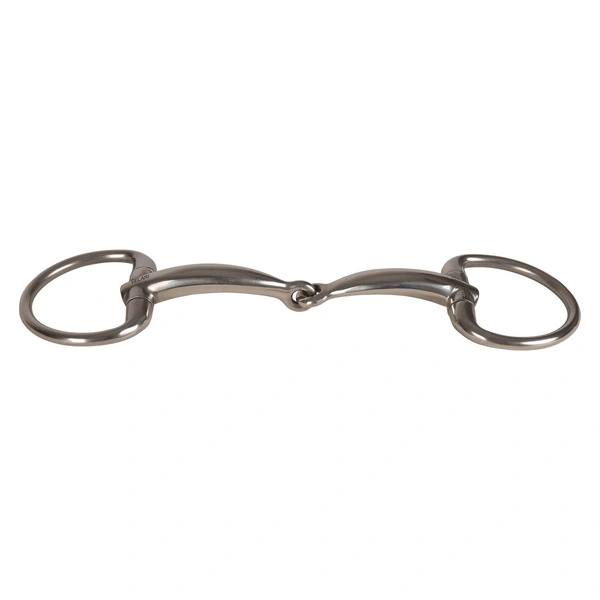 Velari wędzidło Eggbutt Single Jointed Stainless Steel 16 mm