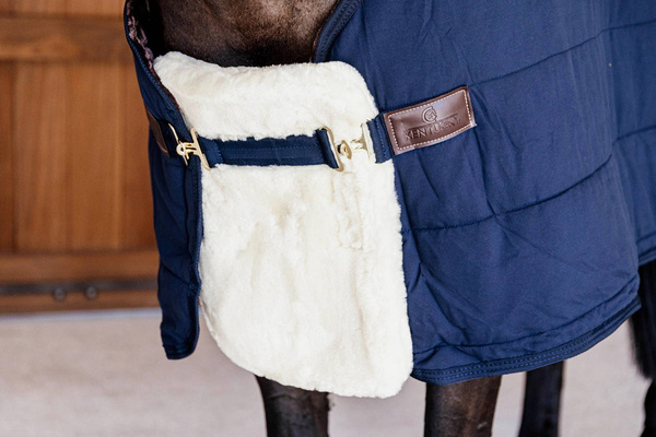 Kentucky Chest Expanders Vegan Sheepskin z 1 klamrą - naturalny 