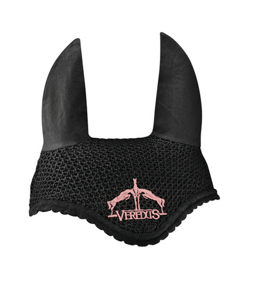 Veredus nauszniki Fly Fringe - czarny/jasny róż