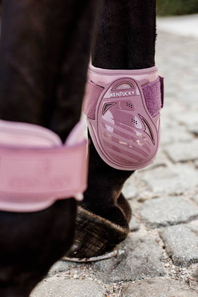  Kentucky ochraniacze Young Horse Fetlock na zadnie nogi - różowe