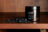 Gumki do grzywy czarne 1500 szt. - Kentucky Grooming Deluxe
