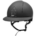 Kask KEP Smart POLO Matt - czarny z beżowymi paskami