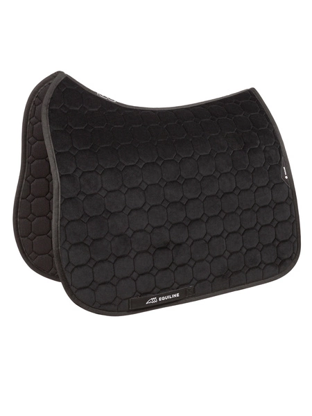 Czaprak Equiline Velvet Octagon Garog - czarny