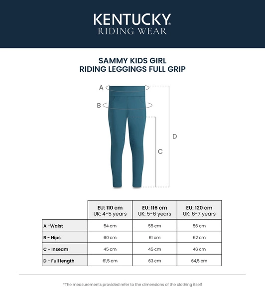 Dziewczęce bryczesy z pełnym lejem Kentucky Sammy - białe