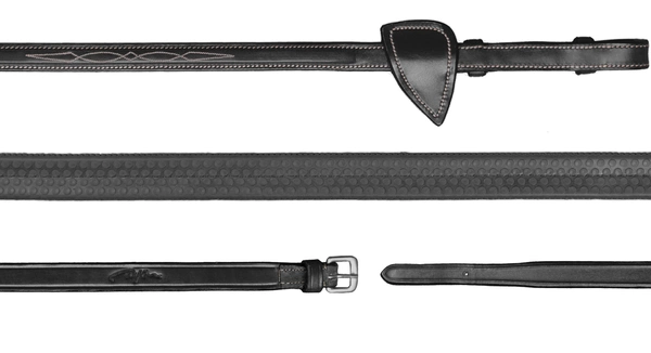 Gumowe wodze 5/8" Dy'on US Jumping