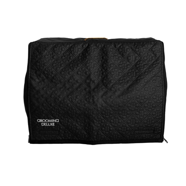Pokrowiec na dużą skrzynkę na szczotki Show Grooming Box Cover - czarny - Kentucky Grooming Deluxe