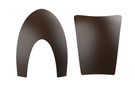 Panele KEP 2.0 Leather Brown - przód + tył