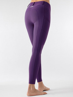 Legginsy z wysokim stanem Equiline Steref - fioletowe