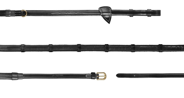 Gumowe wodze z 7 stoperami 1/2" Howlett Dy'on D Collection