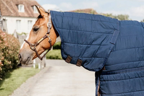 Kentucky derka podderka / kołderka Skin Friendly 150 g z kapturem - granatowa