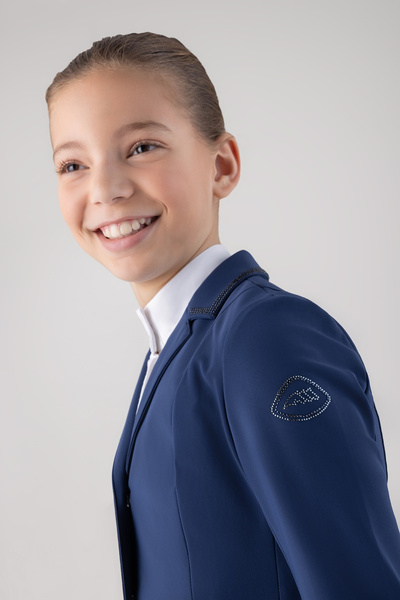 Dziecięcy frak Equiline Ciac - granatowy