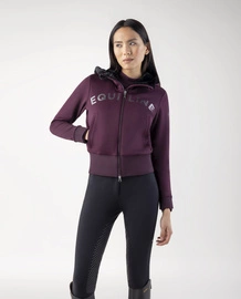 Bluza rozpinana Cartac Gur - bordowa