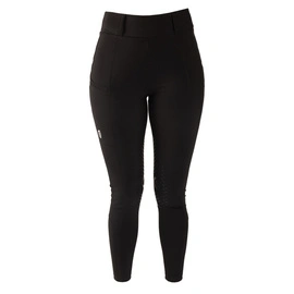 Damskie legginsy Kentucky Classic z kolanowym lejem - czarne