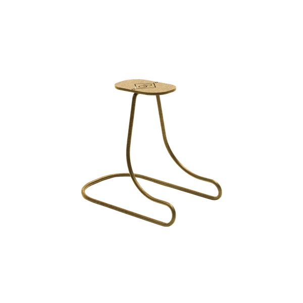 Stojak na kask Kentucky - złoty